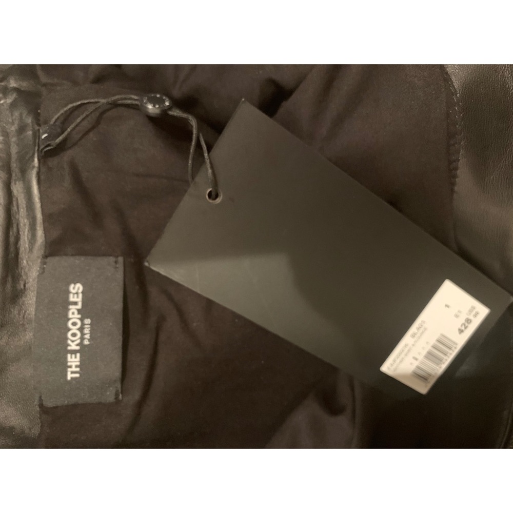NWOT- The Kooples Black Mini Pencil Skirt Night Out - Picture 8 of 9